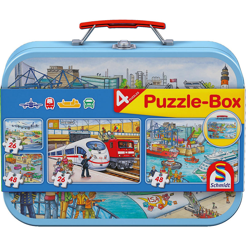 Verkehrsmittel - Puzzle-Box