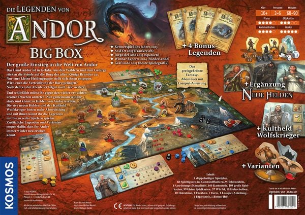 Die Legenden von Andor BIG BOX