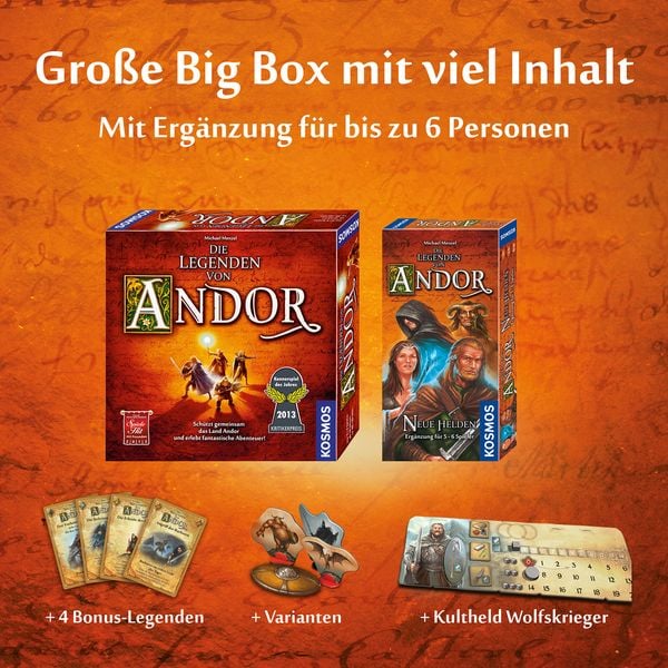 Die Legenden von Andor BIG BOX