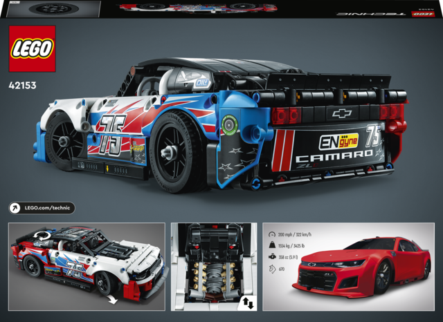 TECHNIC NASCAR® Chevrolet Next Generation Camaro ZL1