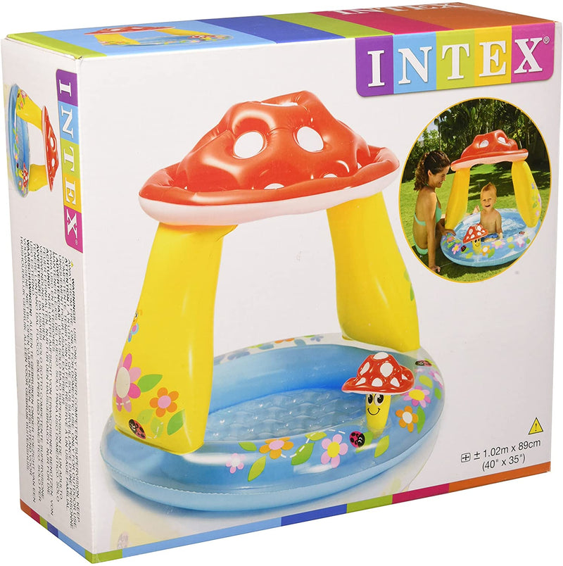 INTEX Baby Pool Pilz 102 x 89 Alter 1-3 Jahre