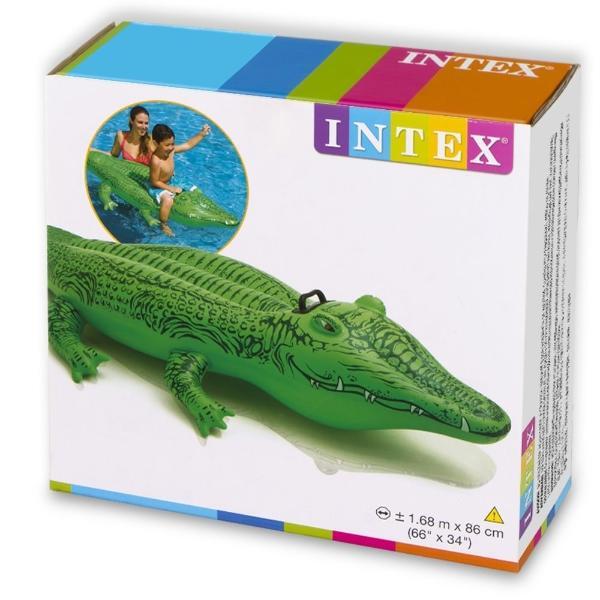 INTEX Schwimmtier Krokodil 168 cm  ab 3 Jahre